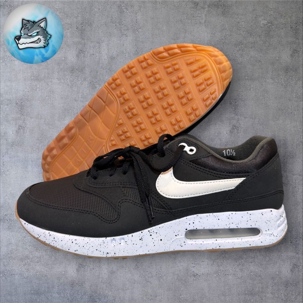 Nike Air Max 1 '86 OG Golf Big Bubble Black White Gum Brown Sz 10.5 DV1403-003